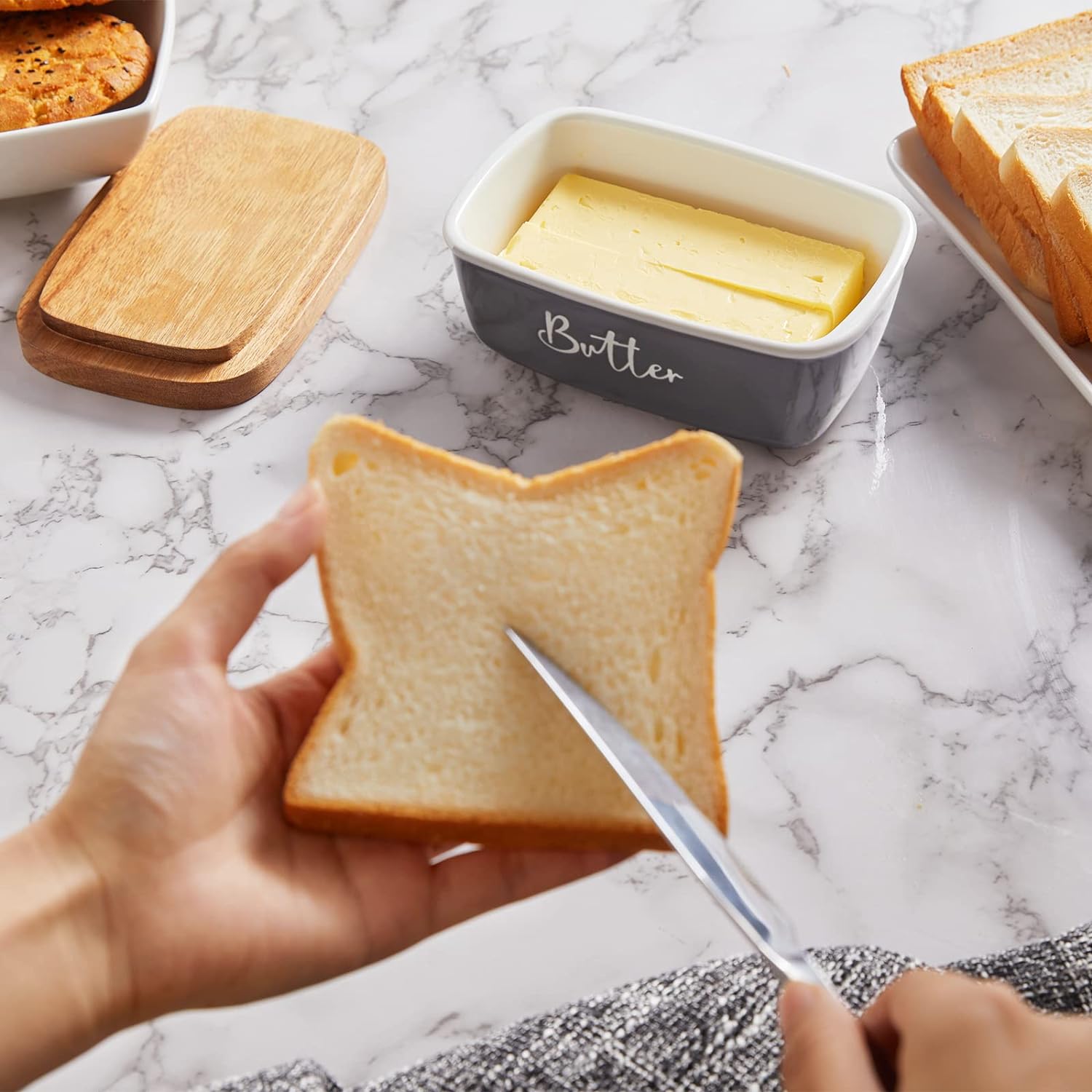 Butter Dish, Butter Dish with Lid, Butter Keeper with Lid Butter Dish, Butter Dish with Lid, Butter Keeper with Lid